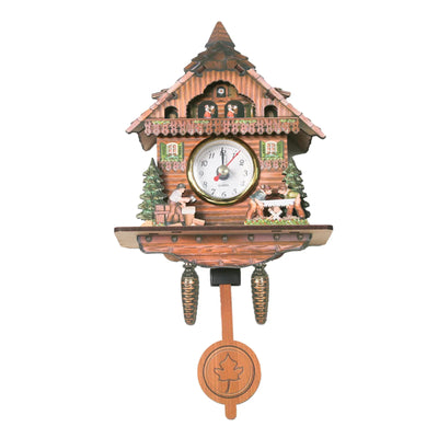 Cuckoo Wall Clock Wooden Vintage