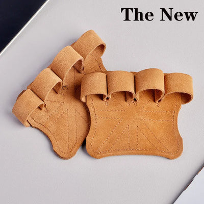Leather Weight Lifting Gloves