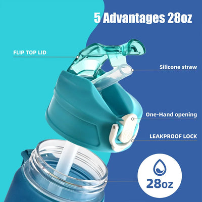 800ML Sports Water Bottle