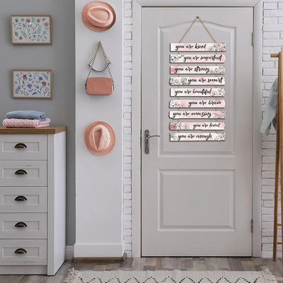 Inspirational Floral Wall Decor