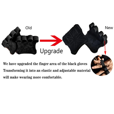 Leather Weight Lifting Gloves