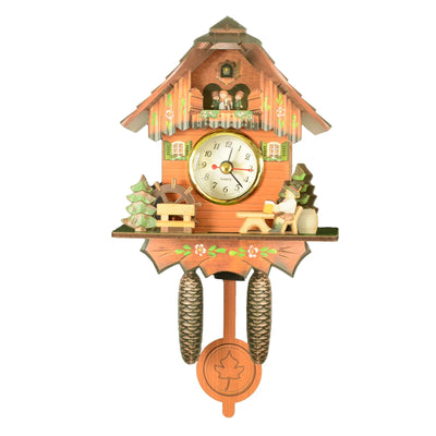 Cuckoo Wall Clock Wooden Vintage