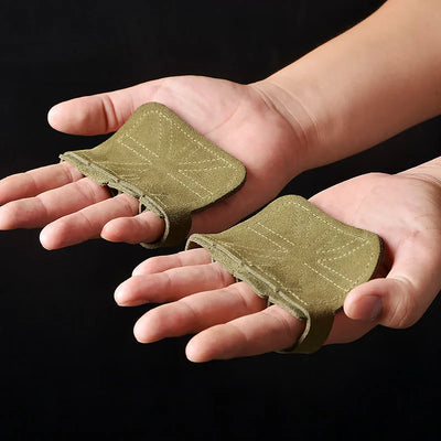 Leather Weight Lifting Gloves