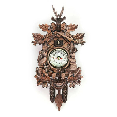 Cuckoo Wall Clock Wooden Vintage