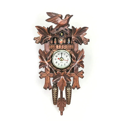 Cuckoo Wall Clock Wooden Vintage