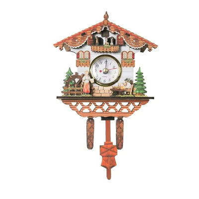 Cuckoo Wall Clock Wooden Vintage