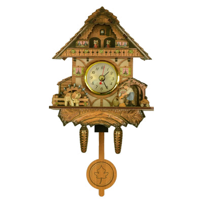 Cuckoo Wall Clock Wooden Vintage