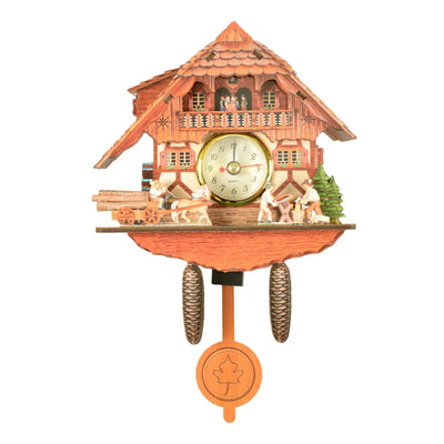 Cuckoo Wall Clock Wooden Vintage