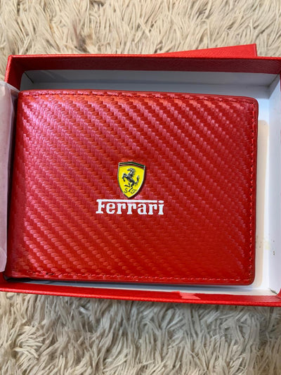 Scuderia Ferrari Carbon Fiber Edition Men's Wallet
