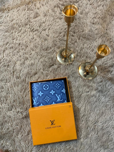 Louis Vuitton Men's vivid blue Monogram pattern