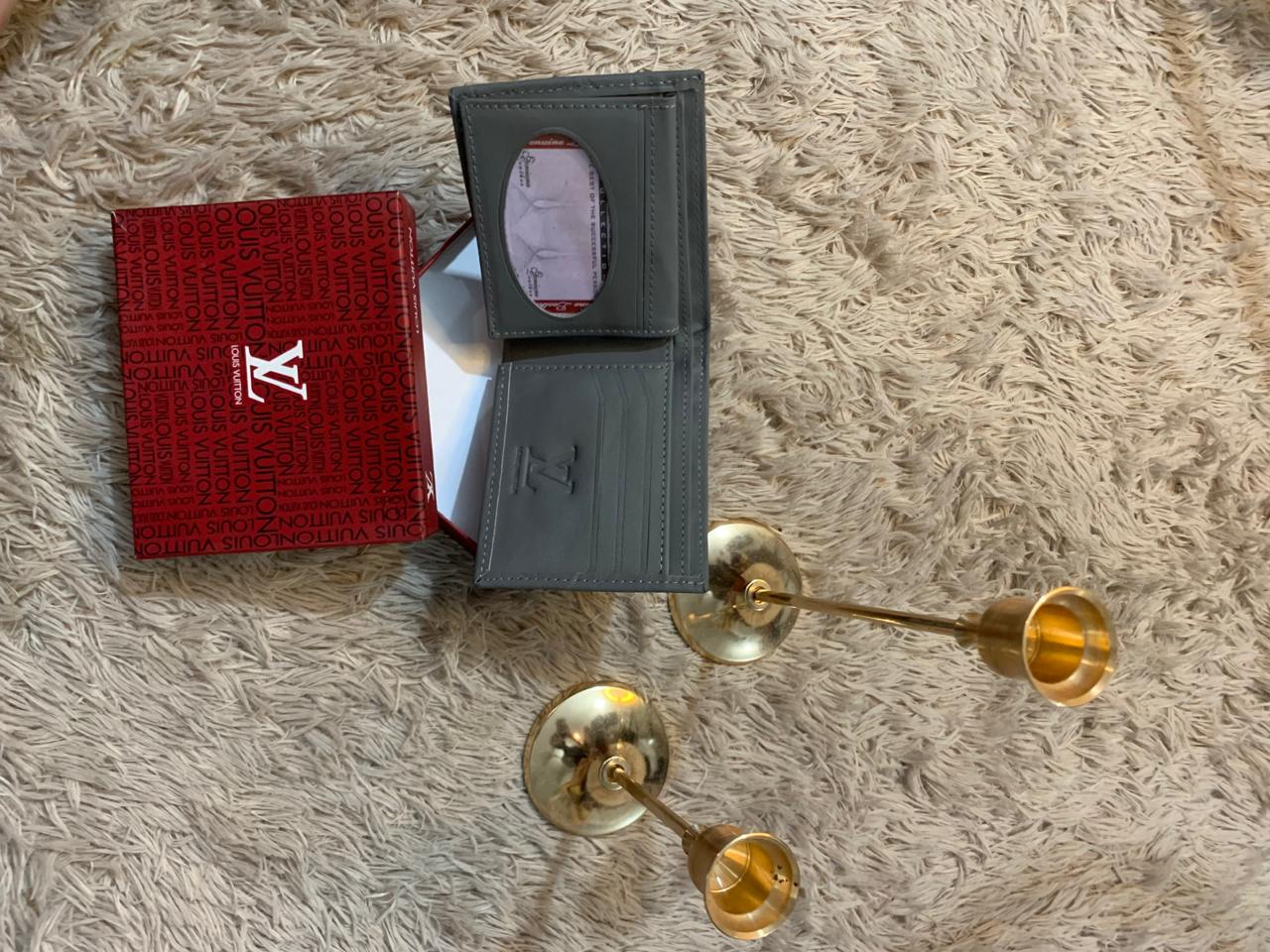 LV Men's Monogram Embossed Wallet