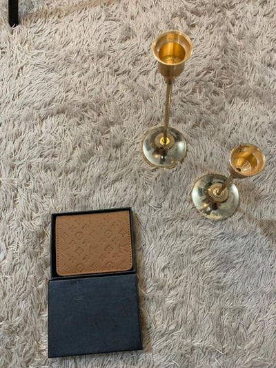 LV Pop-Up Card Holder Wallet (Tan)
